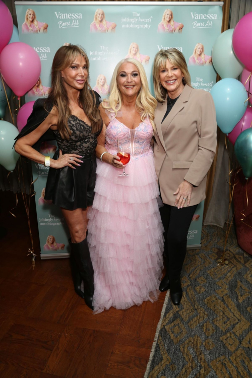 Lizzie Cundy Vanessa Feltz Ruth Langsford at Vanessa Bares All Book Launch, October 2024 2