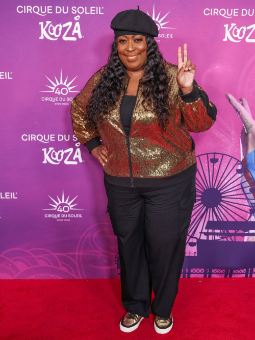 Loni Love at Cirque du Soleil Kooza Premiere, October 2024