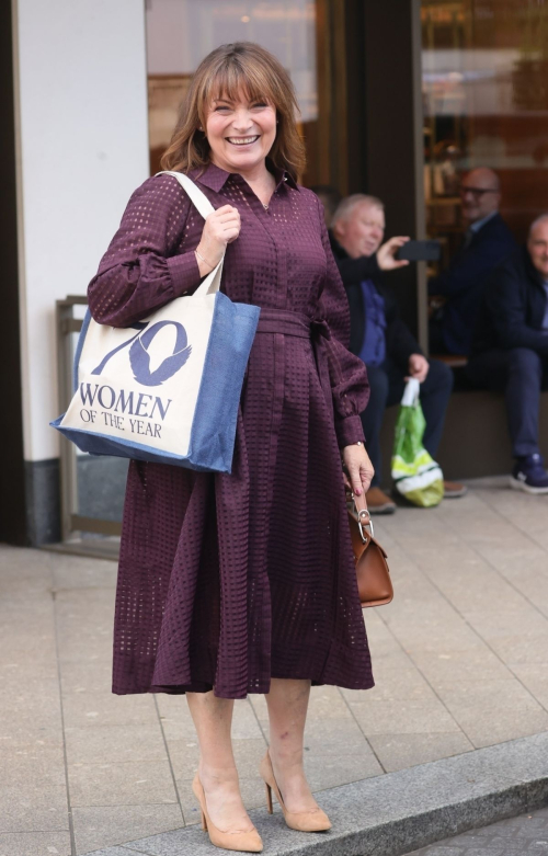 Loraine Kelly Leaves Women of the Year Awards in London, October 2024