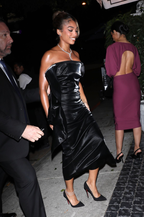 Lori Harvey at Max Mara Event at Chateau Marmont in West Hollywood, October 2024 4