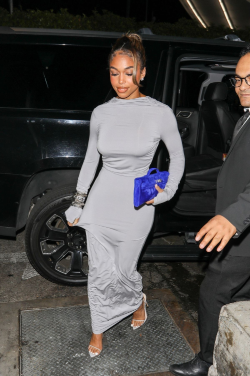 Lori Harvey Night Out at Funke’s Restaurant in Beverly Hills, October 2024