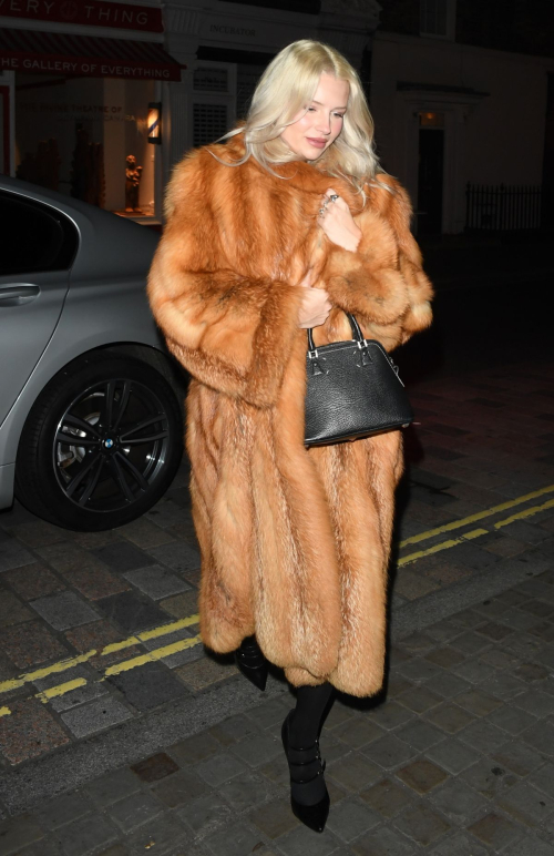 Lottie Moss at Chiltern Firehouse in London, October 2024 4