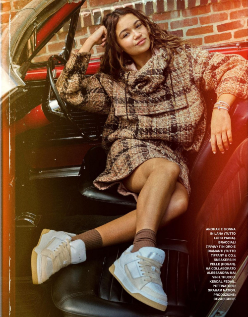 Madison Bailey in Grazia Italy Photoshoot, October 2024 1