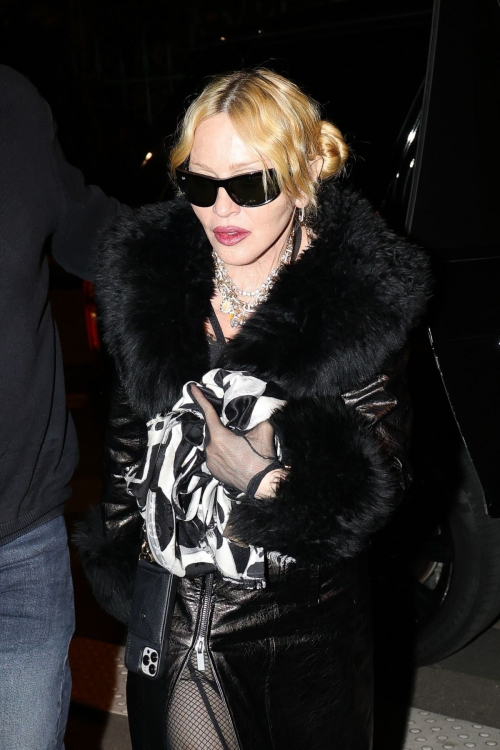 Madonna at Restaurant Le Square Trousseau in Paris, October 2024 4