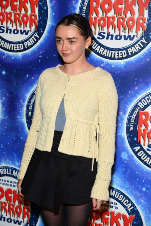 Maisie Williams at Rocky Horror Show Press Night, September 2024 1