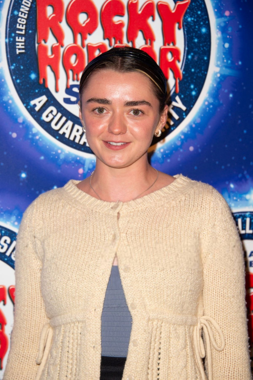 Maisie Williams at Rocky Horror Show Press Night, September 2024 2