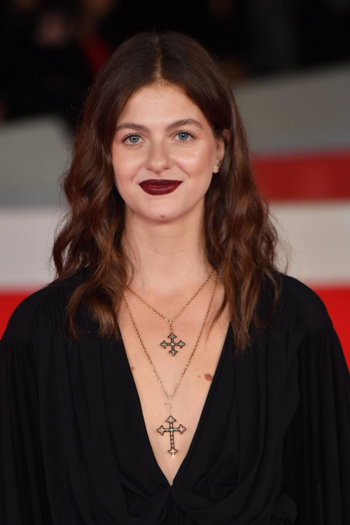 Margherita Mazzucco at My Brilliant Friend Premiere in Rome, October 2024 1