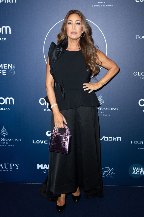 Maria Bravo at Global Gift Gala at Georges V Hotel in Paris, October 2024 2