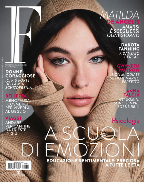 Matilda De Angelis in F Magazine Italy, October 2024 18