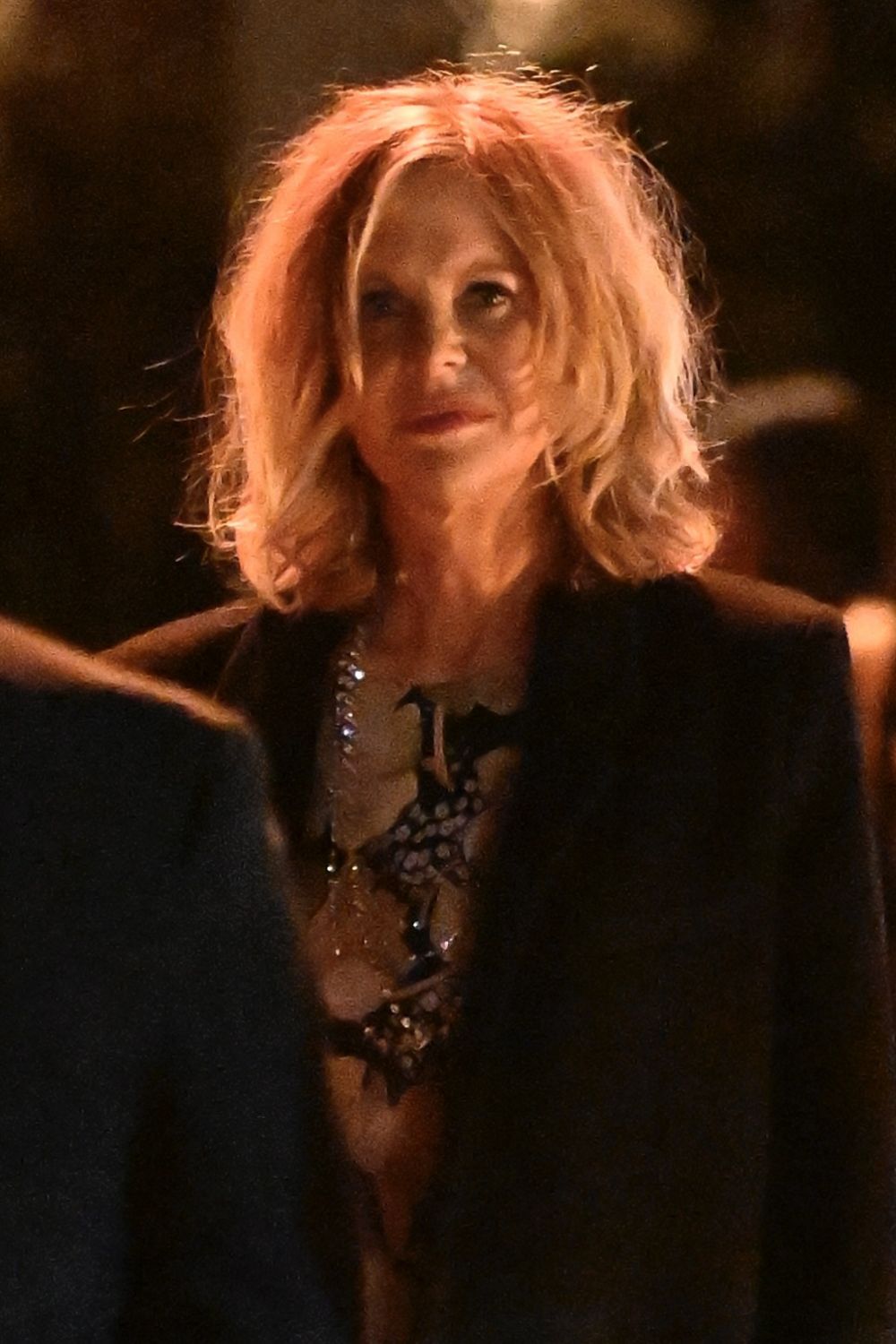 Meg Ryan Leaves Academy Museum Gala in Los Angeles, October 2024