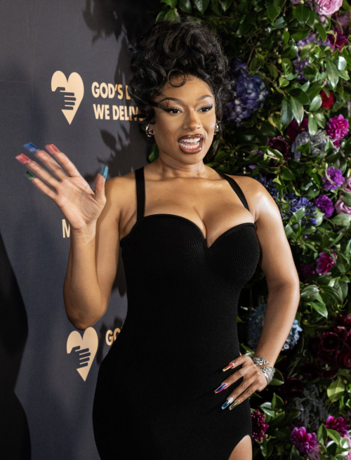 Megan Thee Stallion at Golden Heart Awards New York, October 2024