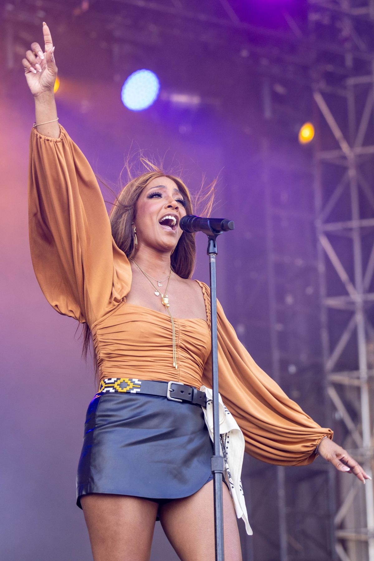 Mickey Guyton Performs at Austin City Limits Music Festival, October 2024