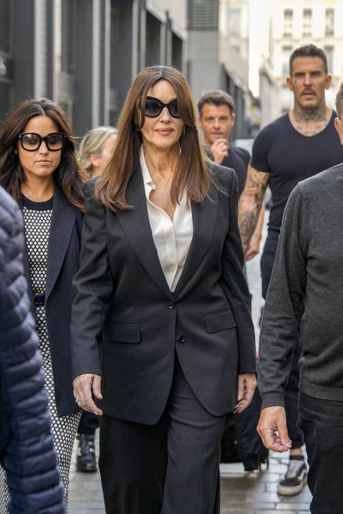 Monica Bellucci at Lumiere Festival in Lyon, October 2024