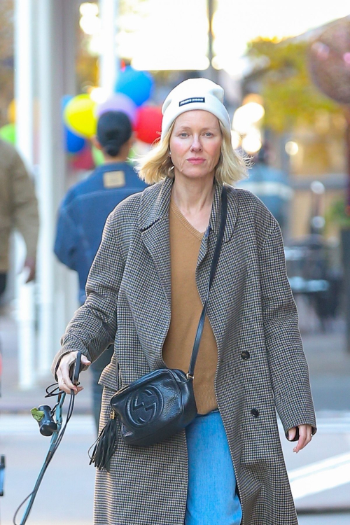 Naomi Watts Out for Dog Walk in New York, October 2024 4