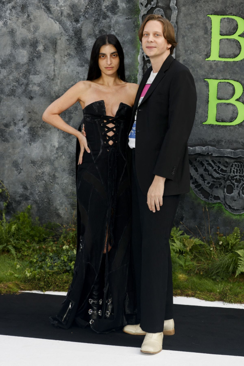 Nassia Matsa at Beetlejuice Premiere in London, August 2024 2