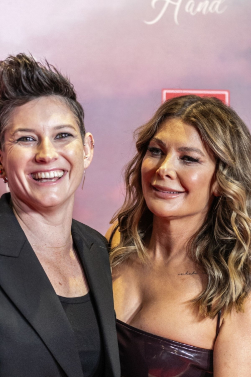 Natalie Bassingthwaighte and Pip Loth at Take My Hand Screening, August 2024 5