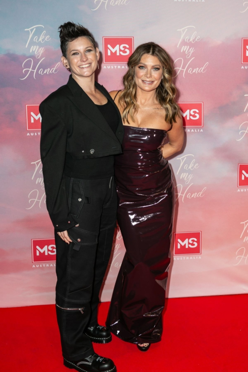 Natalie Bassingthwaighte and Pip Loth at Take My Hand Screening, August 2024 6