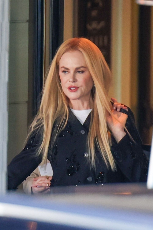 Nicole Kidman Leaves Her Hotel in London, October 2024 2