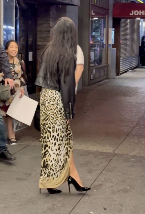 Nicole Scherzinger Leaves St. James Theatre in New York, September 2024 3