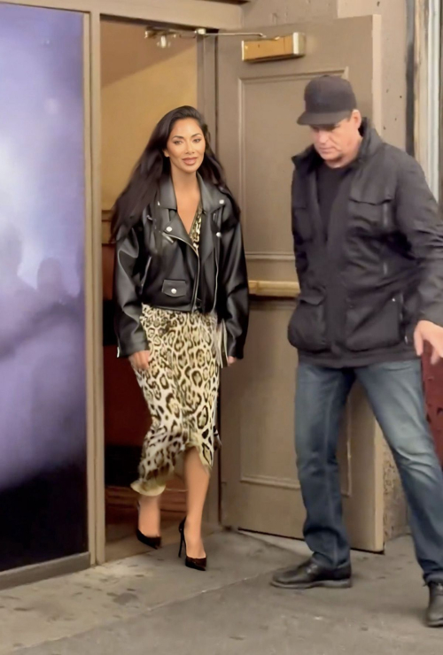 Nicole Scherzinger Leaves St. James Theatre in New York, September 2024 6