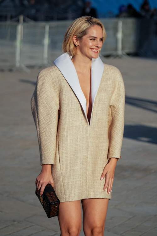 Noemie Merlant at Louis Vuitton Paris Womenswear Spring-Summer Show, October 2024