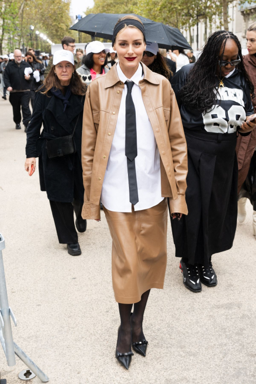 Olivia Palermo at Stella McCartney Show at Paris Fashion Week, September 2024