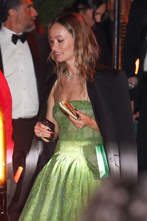 Olivia Wilde Leaves Annual Academy Museum Gala, October 2024 1