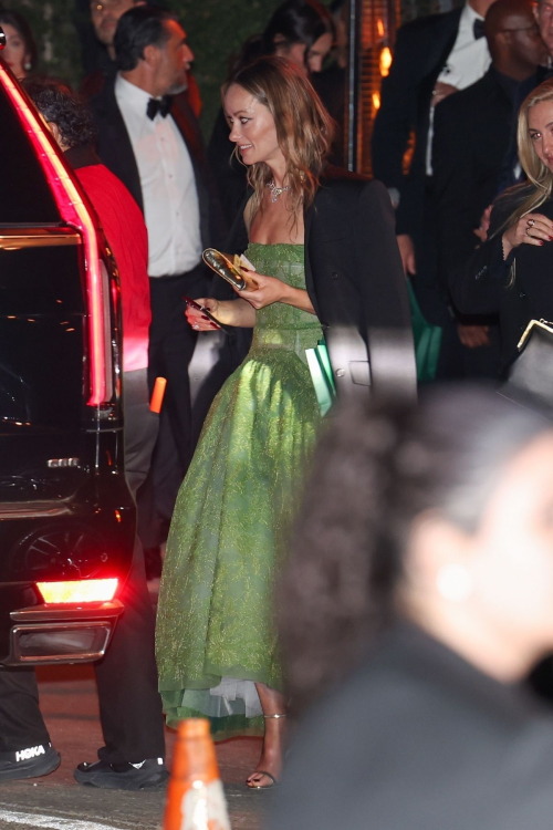 Olivia Wilde Leaves Annual Academy Museum Gala, October 2024 6