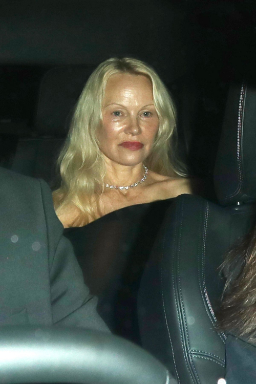 Pamela Anderson at Glamour Awards in London, October 2024 2