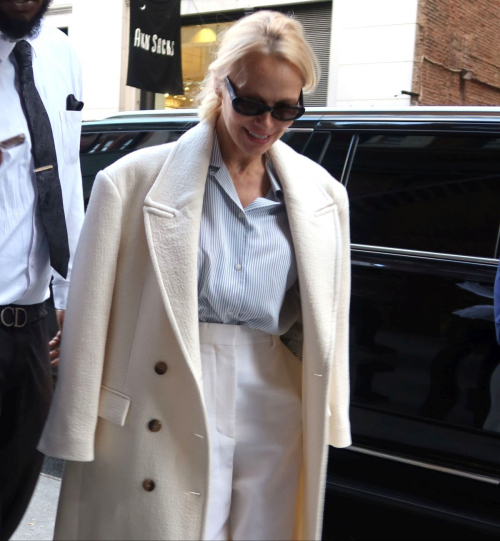 Pamela Anderson Out at Union Square in New York October 2024 1