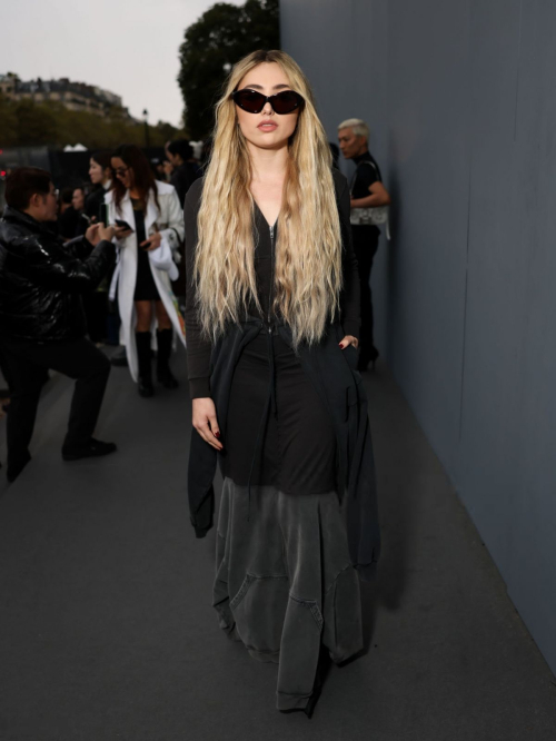 Peyton List at Balenciaga Fashion Show in Paris, October 2024 5