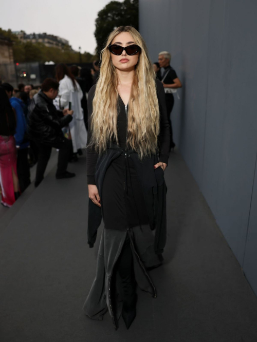 Peyton List at Balenciaga Fashion Show in Paris, October 2024 6