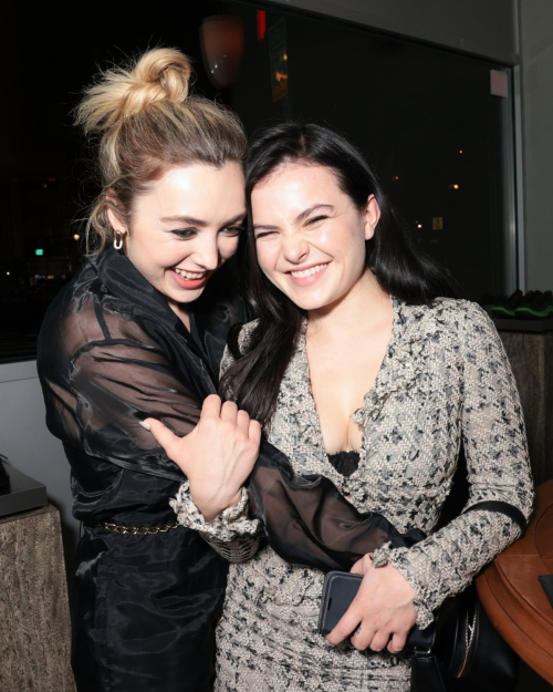 Peyton List at ECCO Dinner with Chloe Sevigny in New York, October 2024 5