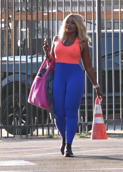 Phaedra Parks Arrives at Dancing With the Stars Rehearsals in Los Angeles, September 2024 2