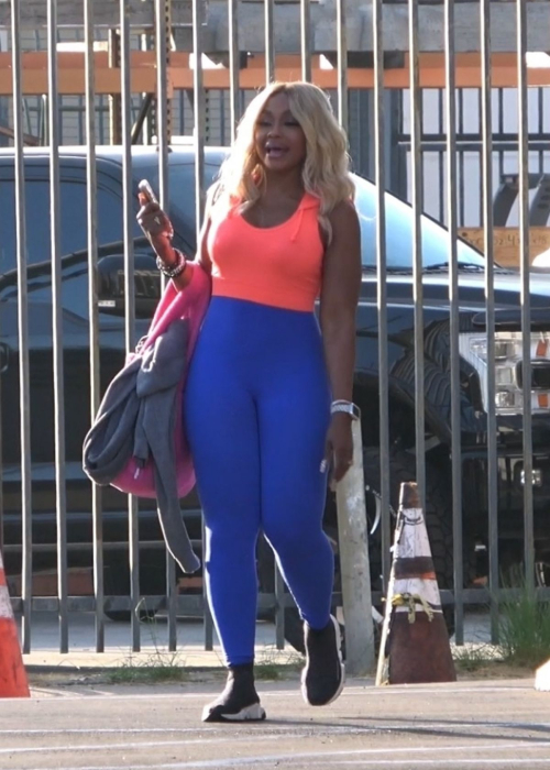 Phaedra Parks Arrives at Dancing With the Stars Rehearsals in Los Angeles, September 2024 6