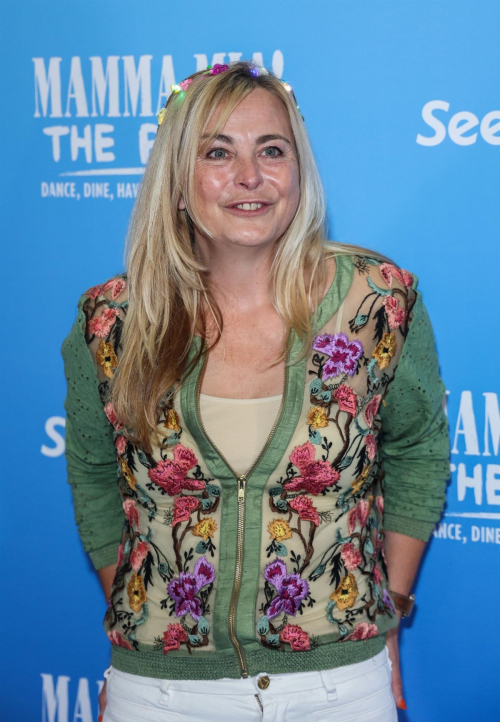 Philippa Forrester at Mamma Mia! The Party 5th Anniversary Gala in London, September 2024 5