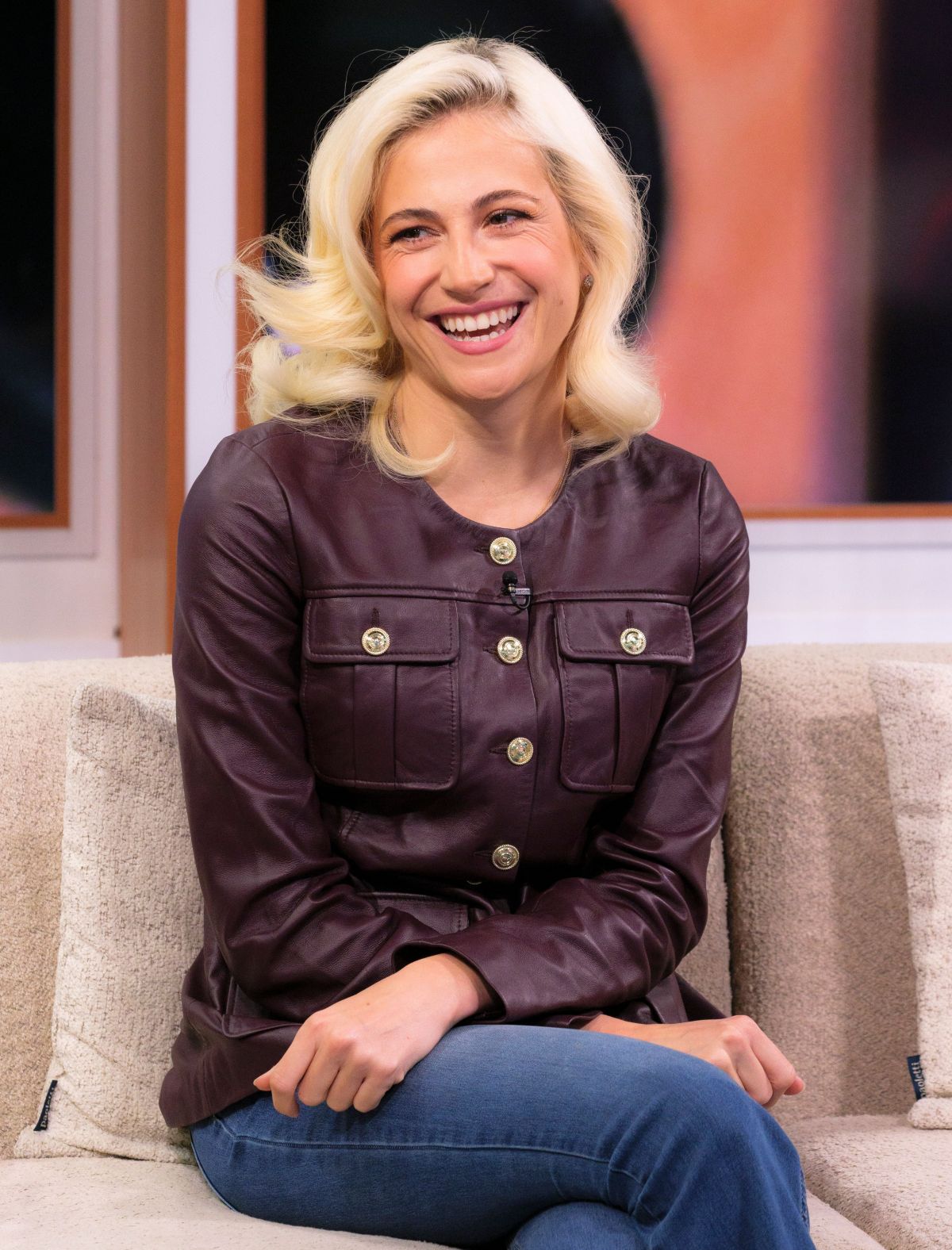 Pixie Lott at Good Morning Britain TV Show in London, October 2024