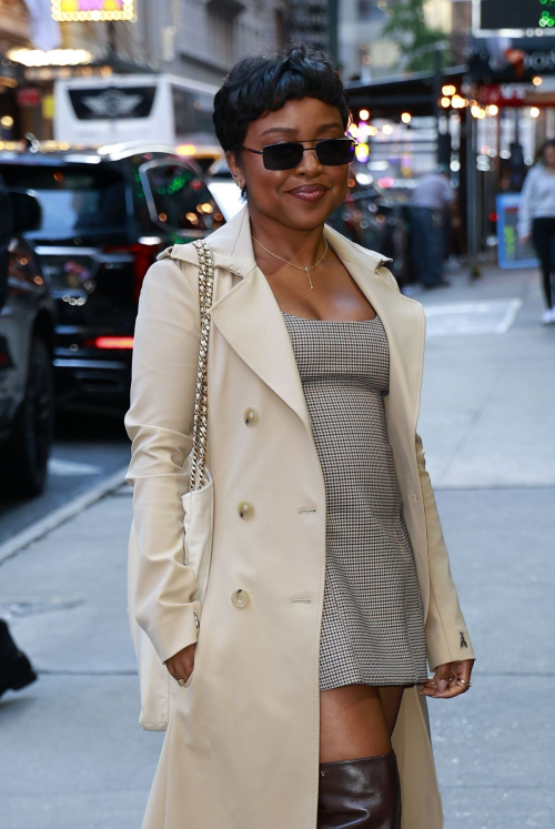 Quinta Brunson at Good Morning America New York, October 2024 5