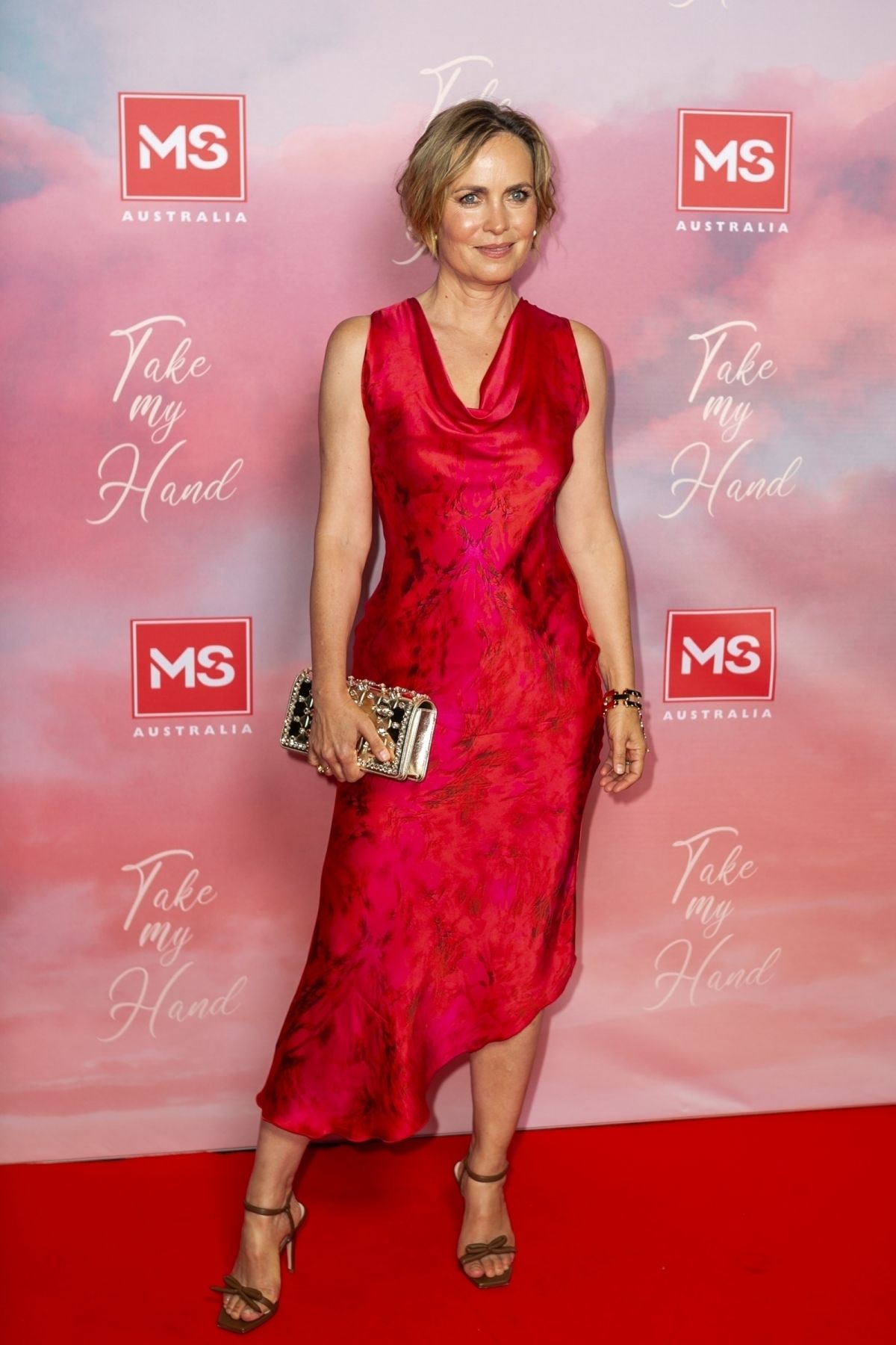 Radha Mitchell at Take My Hand Screening in Sydney, August 2024