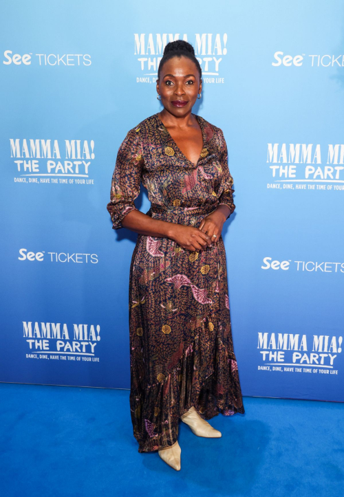 Rakie Ayola at Mamma Mia! The Party 5th Anniversary Gala in London, September 2024