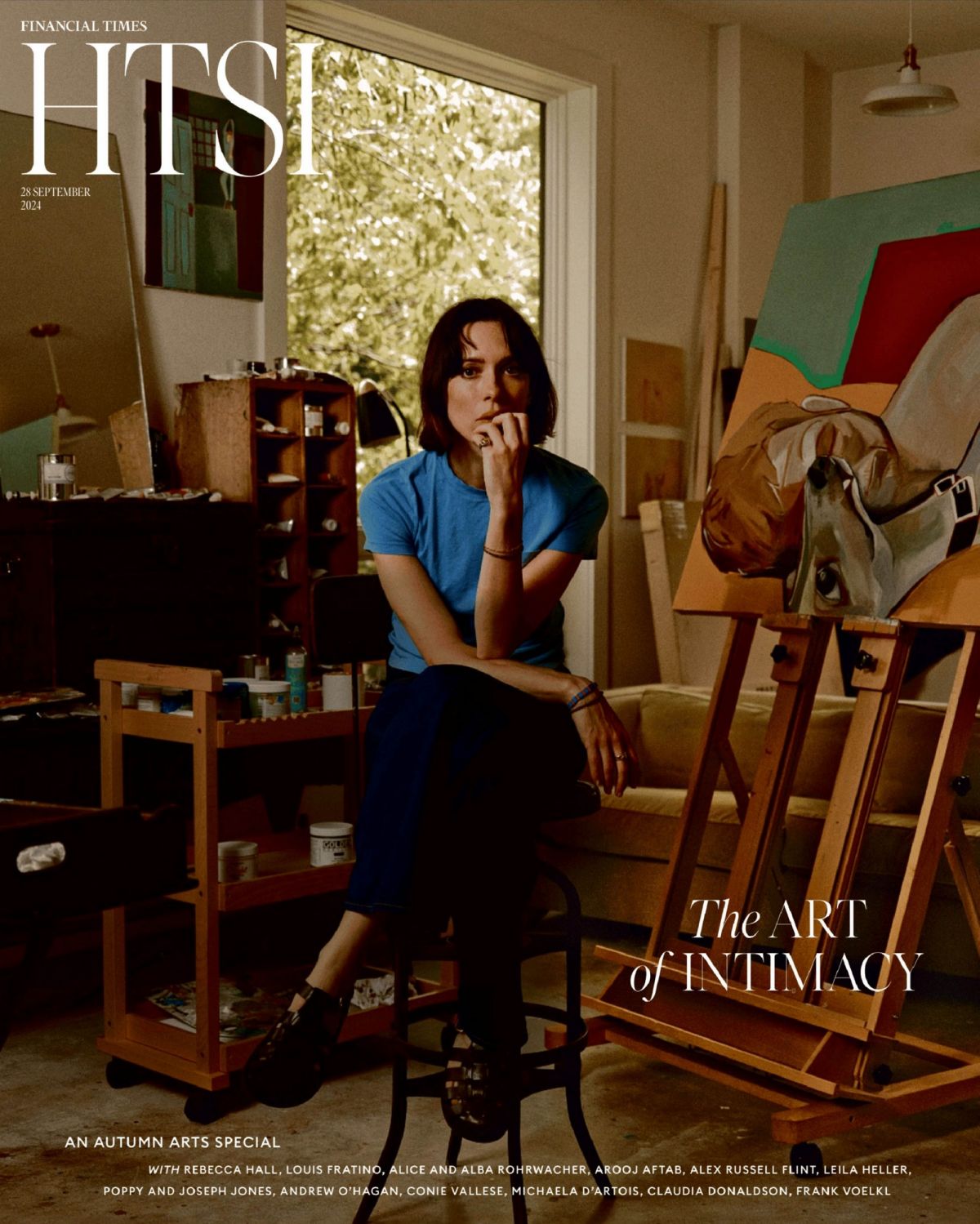 Rebecca Hall in Financial Times HTSI, September 2024