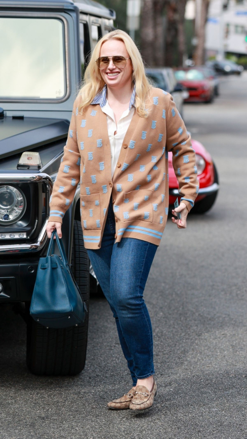 Rebel Wilson at San Vicente Bungalows October 2024 1