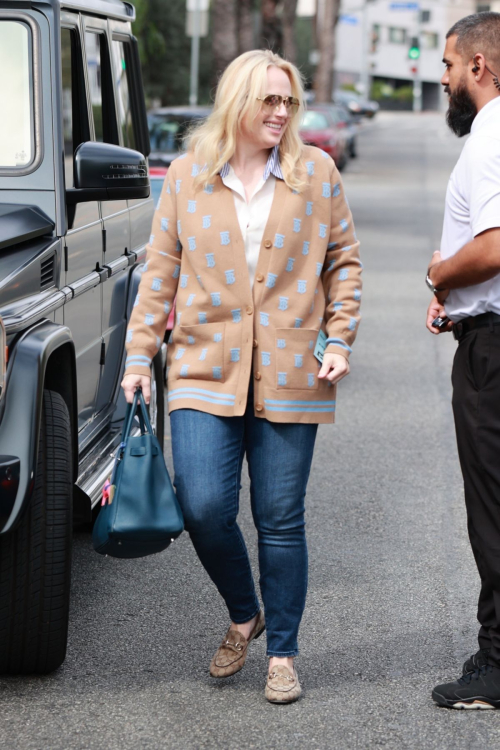 Rebel Wilson at San Vicente Bungalows October 2024 5