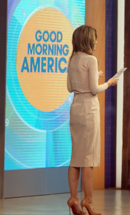 Rhiannon Ally at Good Morning America in New York, October 2024 3