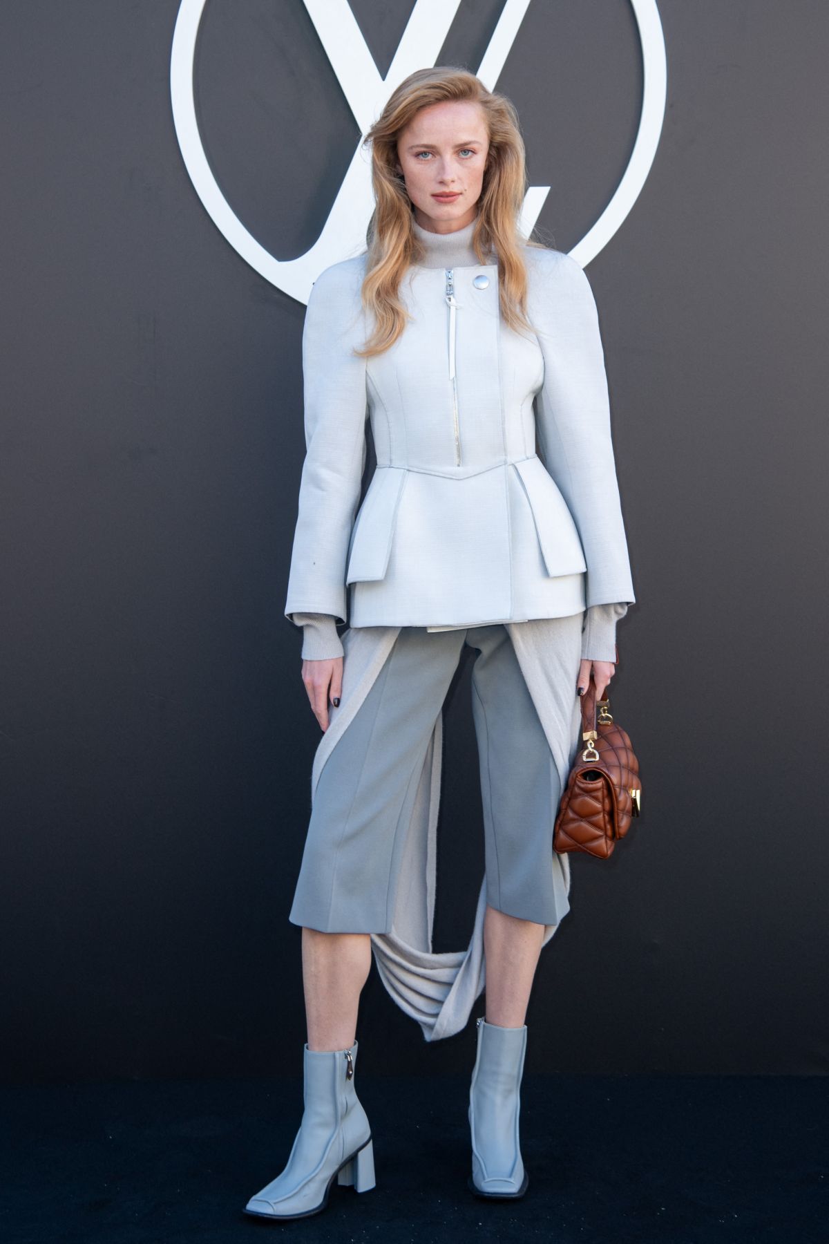 Rianne Van Rompaey at Louis Vuitton Fashion Show at Paris Fashion Week, October 2024