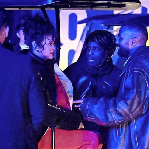 Rihanna and ASAP Rocky at Shanghai Fashion Week Event, October 2024 6