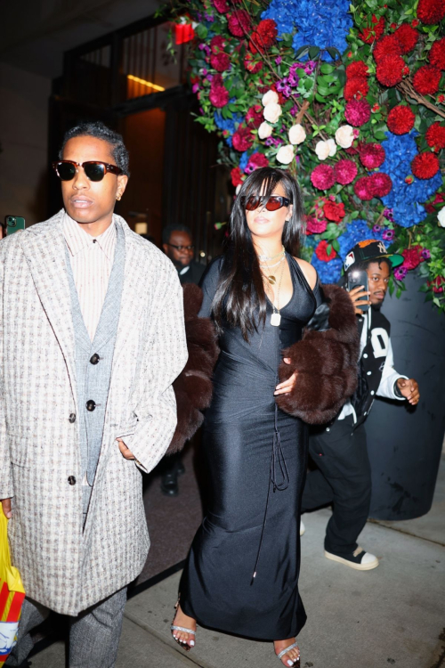 Rihanna and ASAP Rocky Celebrate His 36th Birthday in New York, October 2024 2