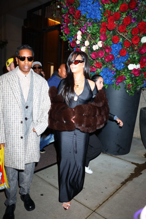 Rihanna and ASAP Rocky Celebrate His 36th Birthday in New York, October 2024 3