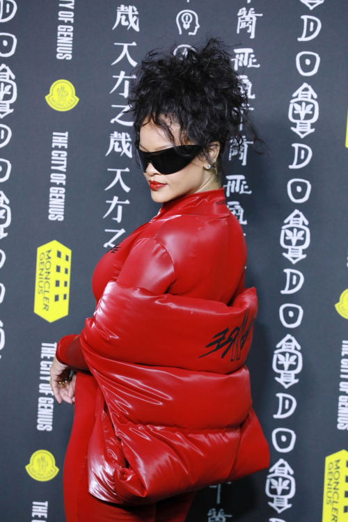 Rihanna at Moncler City of Genius Event in Shanghai, October 2024 7