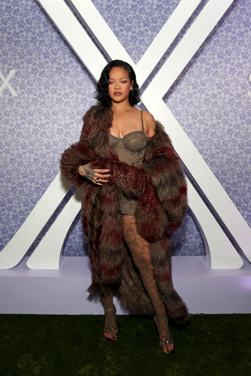 Rihanna at Savage x Fenty Lavish Lace Debut at Nordstrom, October 2024 6